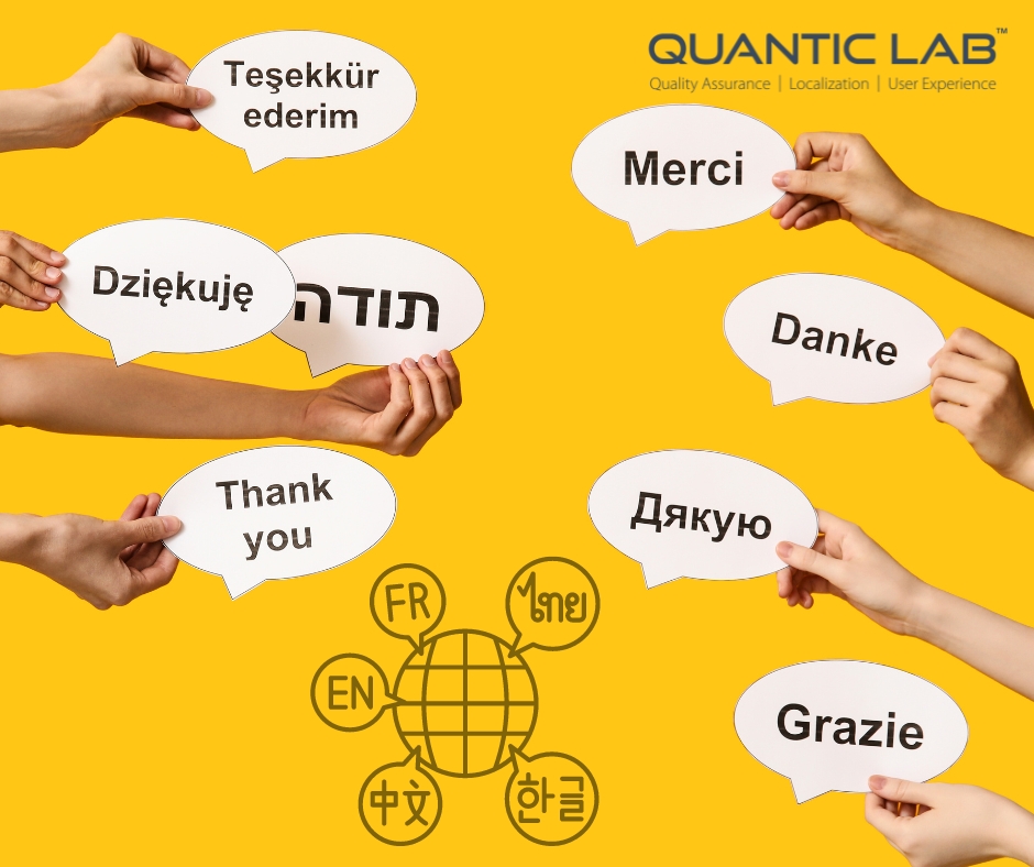 QuanticLabRo's tweet image. 📷📷 Happy European Day of Languages! 📷📷
We’re incredibly proud of our team of language specialists who make immersive gaming experiences accessible to everyone, no matter where they’re from. 
 #QuanticLabTeam #Translation #Localization #GamingIndustry #ThankYouTranslators