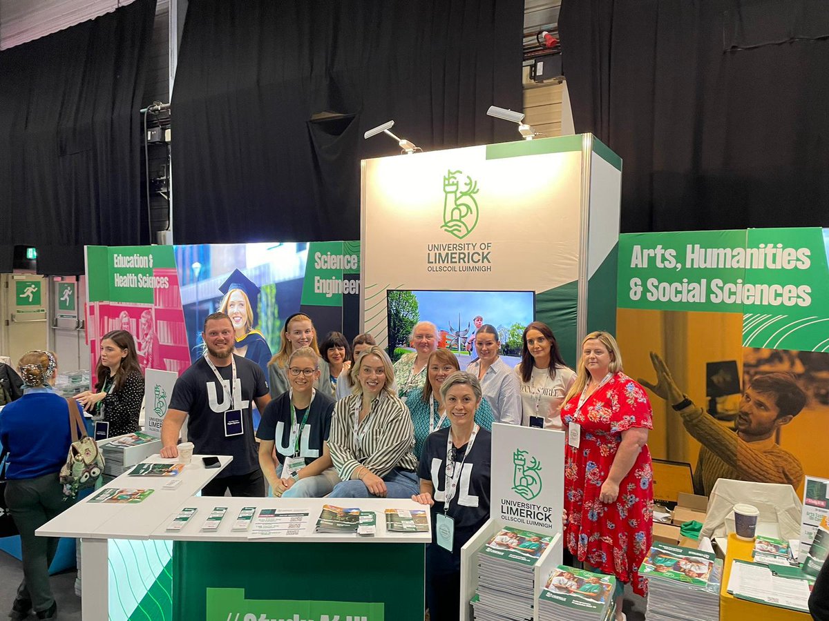 We're here at <a href="/IrishTimes/">The Irish Times</a> Higher Options! Make sure and stop by the stand today🚑 #StudyatUL #paramedicstudies