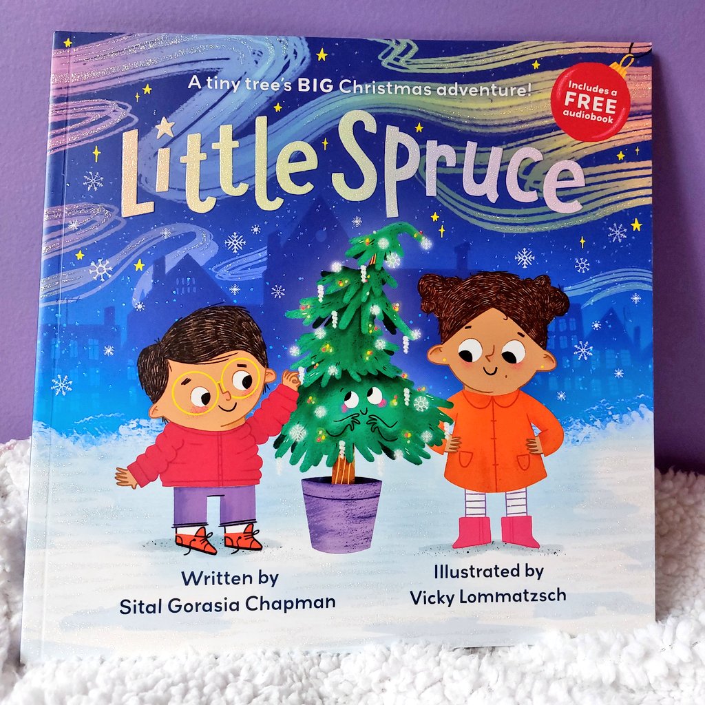 Sital Gorasia Chapman (@sgorasiachapman) on Twitter photo β¨οΈ OUT TODAY! β¨οΈ
I am so excited that LITTLE SPRUCE is finally out in the world!
Thank you to the wonderful team <a href="/SweetCherryPub/">Sweet Cherry Publishing</a> for this sparkly book and Vicky Lommatzsch for the amazing illustrations! They are just gorgeous! π
Available to buy now!!π²
#ChristmasBooks β¨οΈ OUT TODAY! β¨οΈ
I am so excited that LITTLE SPRUCE is finally out in the world!
Thank you to the wonderful team <a href="/SweetCherryPub/">Sweet Cherry Publishing</a> for this sparkly book and Vicky Lommatzsch for the amazing illustrations! They are just gorgeous! π
Available to buy now!!π²
#ChristmasBooks