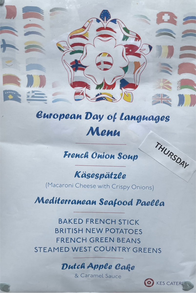 KESBathGerman's tweet photo. All ready for #EuropeanDayofLanguages here at @KESBath! 🇩🇪 🇫🇷 🇪🇸 🇦🇹 🇨🇭 🇱🇮 #AdventurousMinds #MFL @KESBathFrench1 @KESBathSpanish @KESBathMFL https://t.co/8oaGKyH3sp