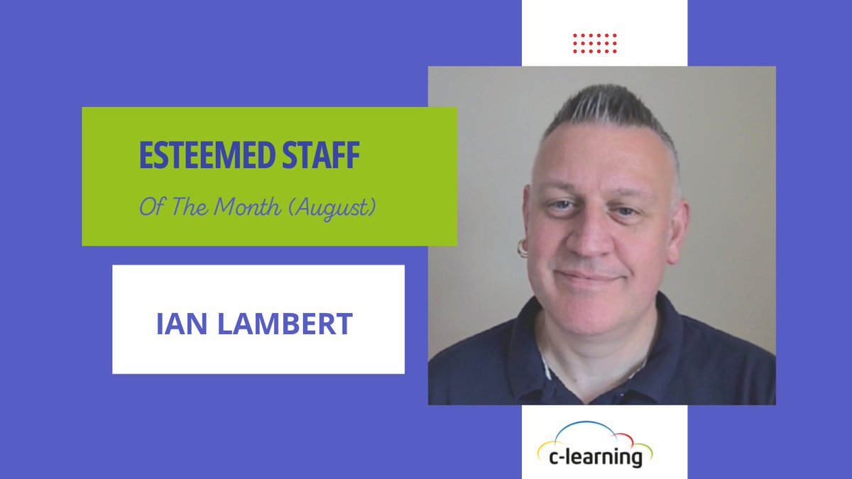 Recognising Ian Lambert, our August Esteemed Staff of the Month! 🌟

As Hardware Solutions Manager, Ian’s dedication shines through in his unwavering support of colleagues and customers, no matter the pressure. His hard work hasn’t gone unnoticed.

A passionate drummer and bass