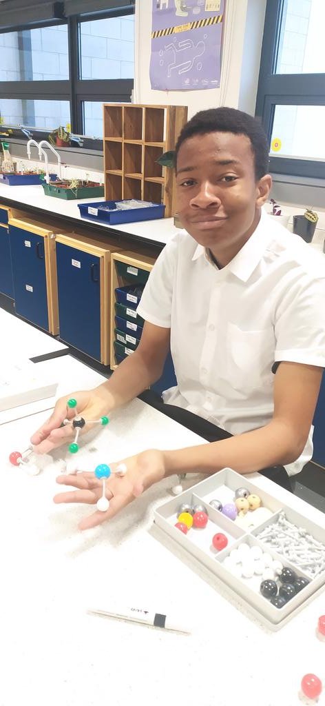 DrDChemistry's tweet photo. Our S3 Chemists @GlenifferHigh are displaying great skills this morning learning about shapes of molecules #STEMEducation #ActiveLearning @GlenifferSci1 https://t.co/7jzfOk91bq