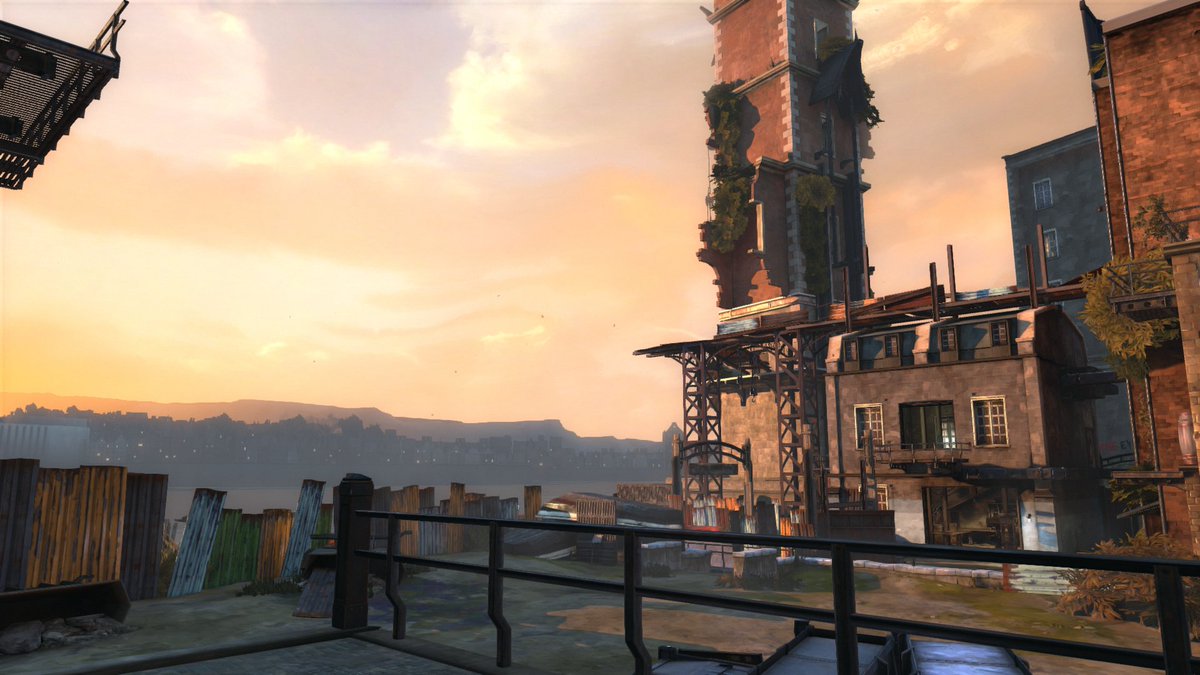 JustinAndyReeve's tweet photo. Dishonored has superb sunsets. https://t.co/kL3VqdeSKC