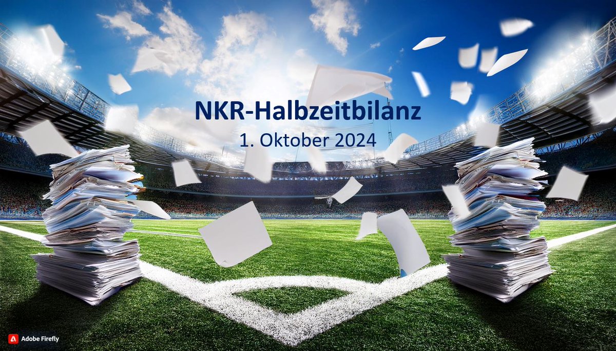 Nationaler Normenkontrollrat (@nkr_bund) on Twitter photo 🥁🍃Neuigkeiten bei #Bürokratieabbau, besserer #Rechtsetzung und #Verwaltungsdigitalisierung! Am 1.10. erhält <a href="/MarcoBuschmann/">Marco Buschmann</a> auf der NKR-Halbzeitbilanz den #Jahresbericht 2024. Danach diskutieren auf einem Podium spannende Gäste👥‼️📺Livestream ab 11 Uhr⏰normenkontrollrat.bund.de/Webs/NKR/Share… 🥁🍃Neuigkeiten bei #Bürokratieabbau, besserer #Rechtsetzung und #Verwaltungsdigitalisierung! Am 1.10. erhält <a href="/MarcoBuschmann/">Marco Buschmann</a> auf der NKR-Halbzeitbilanz den #Jahresbericht 2024. Danach diskutieren auf einem Podium spannende Gäste👥‼️📺Livestream ab 11 Uhr⏰normenkontrollrat.bund.de/Webs/NKR/Share…