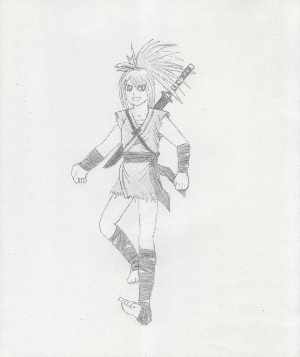 Clawberts's tweet photo. Shounen Ninja Pencil Sketch #2 (09-25-2024) #scottsnider #scottmichaelsnider #art #fanart #pencilsketch #sketch #pencil #warrior #warriorart #ninja #shounen #shounenninja #ninjasketch #ninjaart #scott #snider #malton #toronto #torontoartist #maltonartist https://t.co/EOuebtBhVq