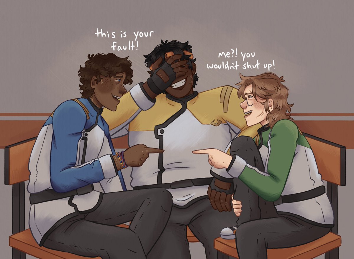 one second you’re arguing about your simulator scores and the next you’re getting sent to the hall for giggling too much during a diplomatic meeting