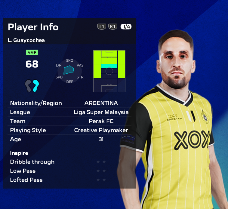 VishwaaMenon's tweet photo. efootball24 | L. Guaycochea v2 Perak F.C. Free Facepack Download #perakf... https://t.co/pmjghlIxl8 via @YouTube 

#vishwaa #vishwaagaming #vishwaafacemaker #perakfc #Argentina #ligasuper #ligasupermalaysia #Luciano #lucianoguaycochea #eFootball #pes2021 https://t.co/Gz3WxlDJgJ