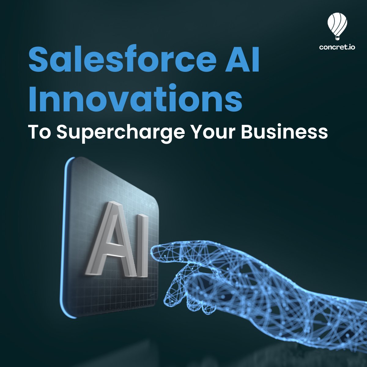 concretios's tweet image. Salesforce has been leading the way in AI-powered CRM innovations! 🚀
From boosting sales forecasting to automating customer service with Agentforce, discover how these tools can transform your business! 🎯
Book consultation
bit.ly/4dRDnqQ
#SalesforceEinstein #AI