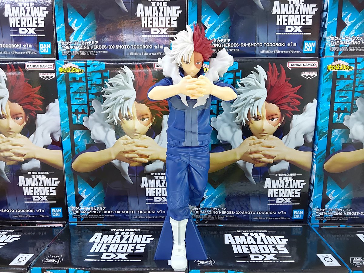 ヒロアカ　プライズ　6点セット 僕のヒーローアカデミア プライズフィギュア 6点セット】新品