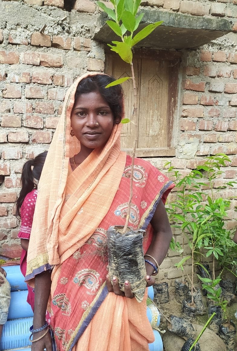 sspindia's tweet image. In a powerful initiative led by our dedicated Sakhis, SSP successfully carried out a tree plantation campaign across 5 villages in the Gaya district of Bihar. The Tree Plantation Campaign was conducted by SSP as part of the #Misereor supported "Clean Energy project, Bihar".