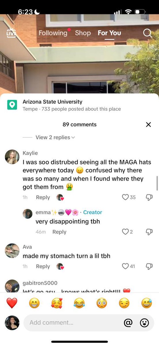 charliekirk11's tweet photo. This is too good not to share. Campus leftists at ASU were very confused when they saw the sea of students that came out to our voter registration event today wearing MAGA hats:

“I was very disturbed seeing all the MAGA hats everywhere today…confused why there were so many…”

“Made my stomach turn a lil tbh”

“I’m scared”

We’re barnstorming the country visiting 22 campuses this fall, registering hundreds of Gen Z voters at every stop. I’d be scared if I was them too.

And we’re only getting stronger.