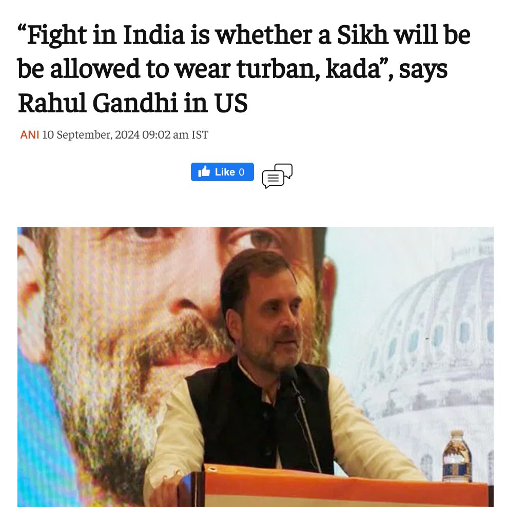 TheDeshBhakt's tweet image. While #Congress accuses #BJP of committing mega-frauds; are they committing the biggest one themselves? 
- In public rallies @RahulGandhi proudly holds the pocket version of the #ConstitutionOfIndia in his hand.
- In the US - he speaks of wanting to build an #InclusiveIndia -…