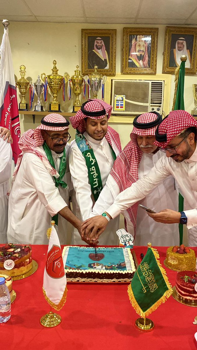 makdeafc's tweet image. الإحتفال باليوم الوطني في مركز الصم بمكه