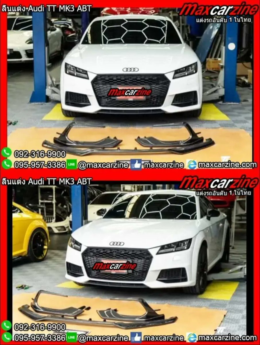 maxcarzine1's tweet photo. 📌 ลิ้นแต่ง Audi TT MK3 ABT 🚘 ติดต่อได้เลยครับ🙏 ✅ โทร 📞 092-316-9900 / 095-957-3386
✅ ไลน์ 👉 @maxcarzine
✅ FB 👉 Maxcarzine
✅ Web 🌐 https://t.co/HOPpQJjvDO
✅ YB 👉 maxcarzine
#audi #auditt #auditts #mk3 #ttmk3 #audimk3 #audittsmk3 #ออดี้ #ออดี้ทีที #แต่งauditt https://t.co/n7R0bBnkUY