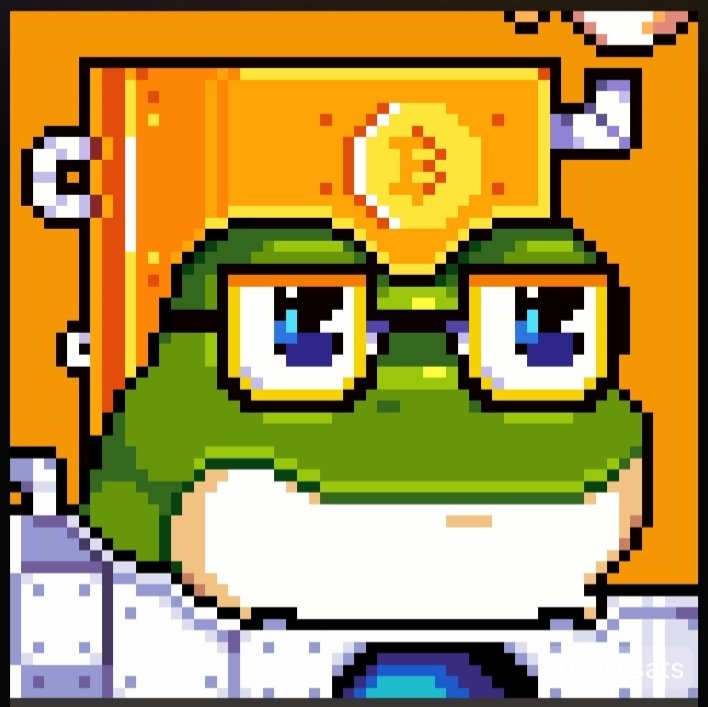 Just picked up few <a href="/ordinalfrogs/">Ordinal Frogs 🐸</a>  🤫💪

Idk but this one  looks RARE 🐸🐸👀