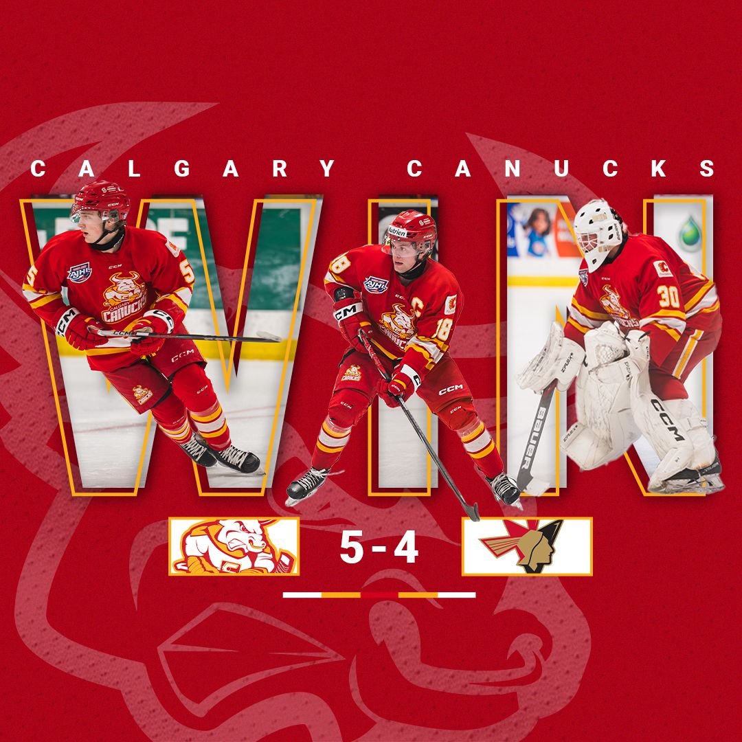 Calgary_Canucks's tweet photo. That’s how it’s done! https://t.co/S7O3Z9IMjN