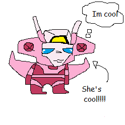 MissingN03's tweet photo. Cool robot lady https://t.co/2Zjw875RmW