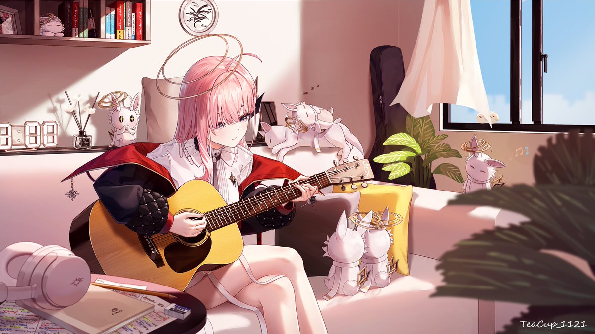 🤍🎁🎉涅默兩周年快樂🎈🎉❤
非常感謝委託人，能讓我負責這次Live2D的插圖繪製，真的很開心❤❤❤ ，我也會繼續深藏在絆星中，悄悄的在背後支持涅默，謝謝涅默帶給我們歡樂，再次祝涅默兩周年快樂🥰🥰
非常感謝↓
委託人 :  <a href="/bkb0408/">艾路可樂厚片</a>   
 Live 2D : <a href="/Yoami_ytm/">柚仔蜜Yoami🍐委託受付中</a> 
音樂製作 : <a href="/_HunterMilo_/">Hunter Milo</a>
#NemomoArt