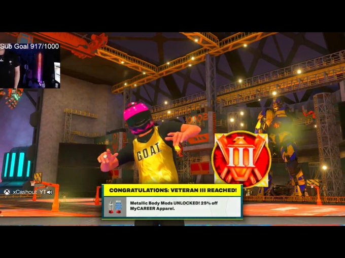 xCashoutYT's tweet image. First Veteran 3 on @NBA2K