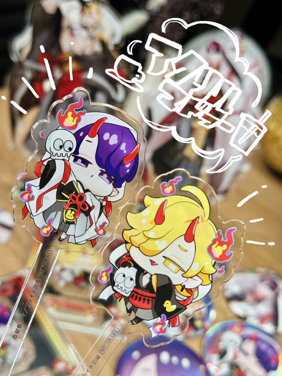 「#憐れなβは恋を知らない #カラオケの鉄人 アクリルマドラー 異世界伊勢崎と伊勢」|🍎屋敷シマ🍎続編製作中✍️🫠💫のイラスト