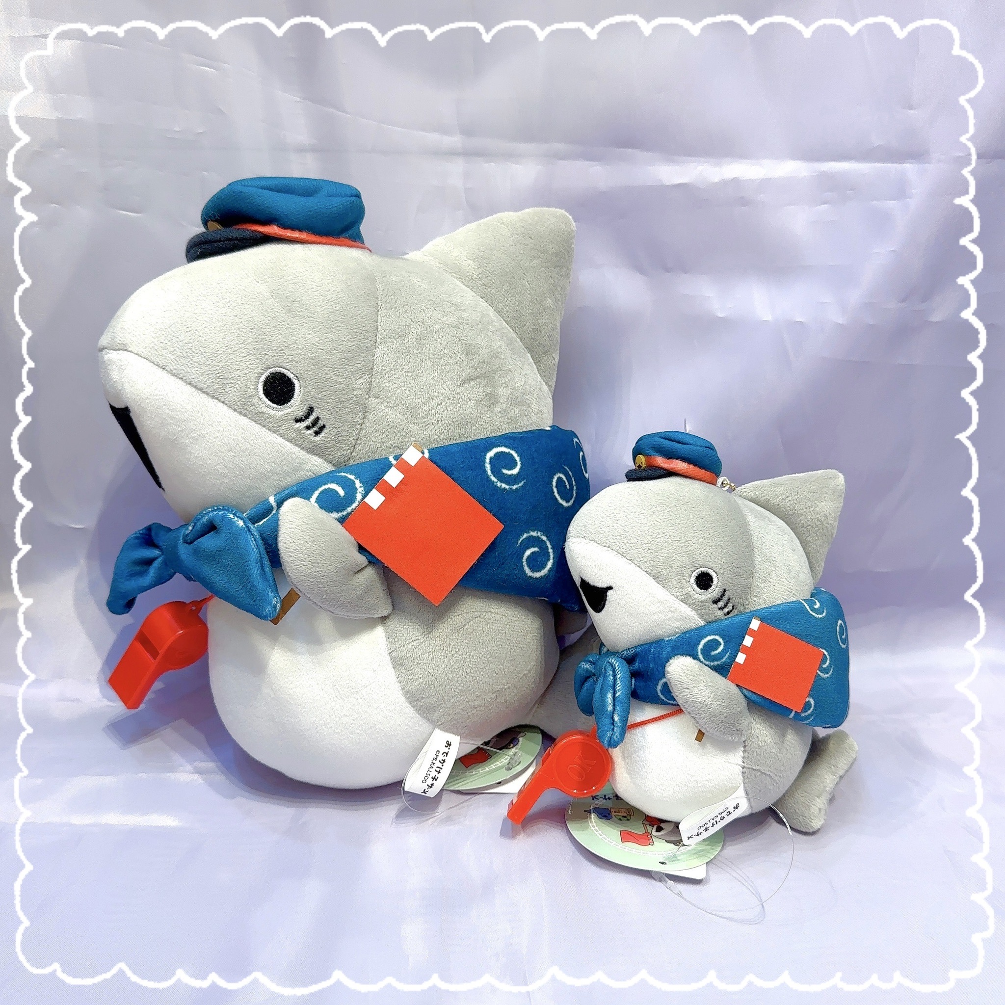 おでかけ子ザメむにゅぐるみマスコット｜むにゅぐるみパティオ公式