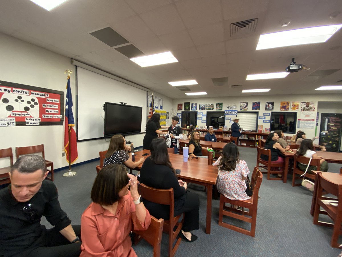 Today, HMS football players expressed their gratitude by writing heartfelt letters to their most impactful teacher. They gifted a jersey and a rose to show appreciation. 🌹🏈 Thank you, Coach Ortiz, for making this happen! #ThankATeacher #HMSFootball