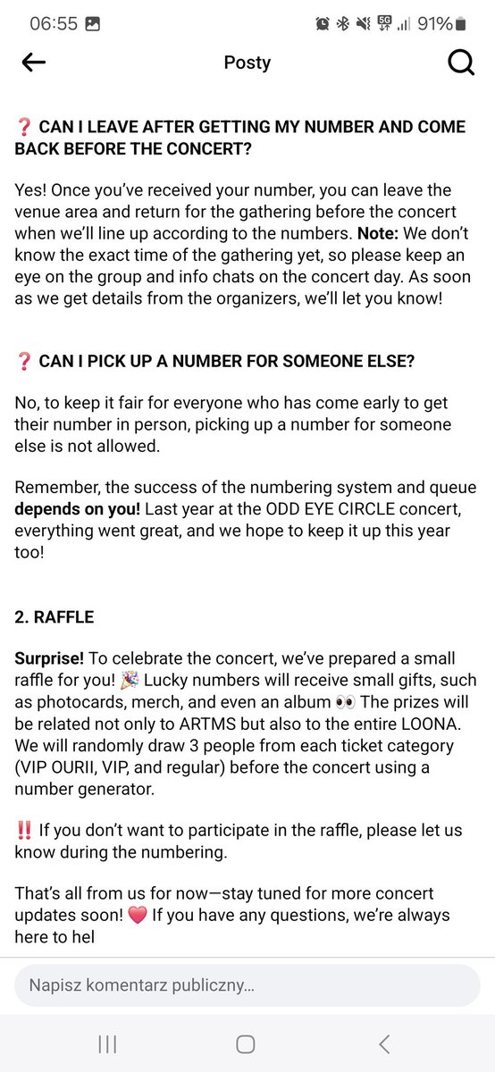 xjindxrix's tweet photo. INFO!!
Fan numbering system on ARTMS Moonshot Tour in Warsaw!
Pls retweet, if you have any questions feel free to ask them! #ARTMSmoonshot #ARTMSWarsaw #ARTMSinWarsaw #ARTMSWarszawa
PL ver. below! https://t.co/vQRcgNEh6Q