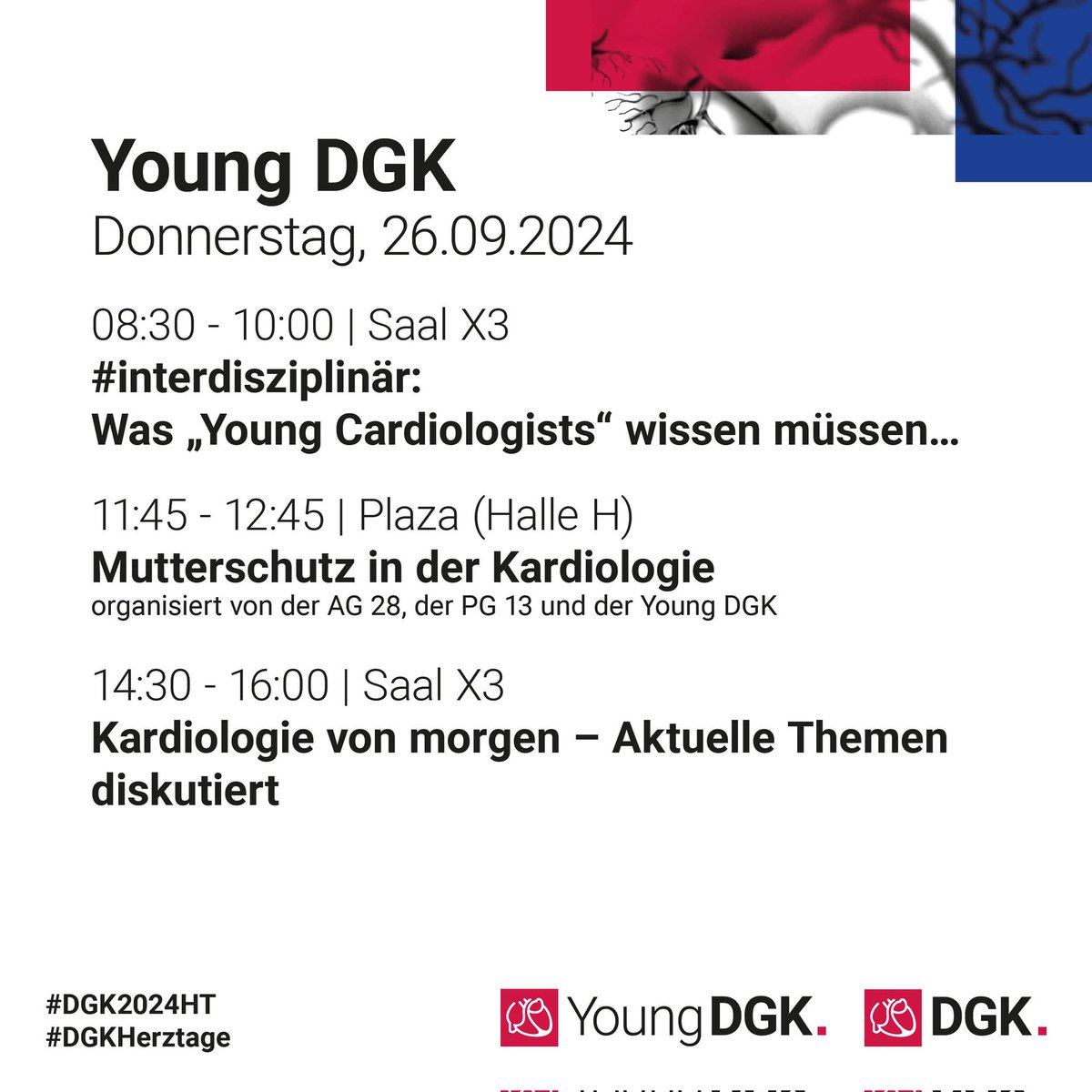 Philipp Breitbart (@kardiophil) on Twitter photo Die #DGKHerztage heute voller junger Highlights - schaut vorbei.
<a href="/YoungDgk/">Young DGK</a> <a href="/YoungDZHK/">Young-DZHK</a> <a href="/Hannah_Billig_/">Hannah Billig</a> <a href="/LuisEichelmann/">Luis Eichelmann 🇪🇺</a> <a href="/laura_rottner/">Laura Rottner</a> <a href="/sebFeickert/">Sebastian Feickert</a> <a href="/DjawidHashemi/">Djawid Hashemi</a> <a href="/IljaBergt/">Ilja Bergt</a> <a href="/LCSommerfeld/">Laura Sommerfeld</a> <a href="/DennisLawin/">Dennis Lawin</a> <a href="/BerkanKurtMD/">Berkan Kurt</a> <a href="/SamiraSoltaniMD/">Samira Soltani</a> <a href="/Herzmedizin_de/">Herzmedizin.de</a> Die #DGKHerztage heute voller junger Highlights - schaut vorbei.
<a href="/YoungDgk/">Young DGK</a> <a href="/YoungDZHK/">Young-DZHK</a> <a href="/Hannah_Billig_/">Hannah Billig</a> <a href="/LuisEichelmann/">Luis Eichelmann 🇪🇺</a> <a href="/laura_rottner/">Laura Rottner</a> <a href="/sebFeickert/">Sebastian Feickert</a> <a href="/DjawidHashemi/">Djawid Hashemi</a> <a href="/IljaBergt/">Ilja Bergt</a> <a href="/LCSommerfeld/">Laura Sommerfeld</a> <a href="/DennisLawin/">Dennis Lawin</a> <a href="/BerkanKurtMD/">Berkan Kurt</a> <a href="/SamiraSoltaniMD/">Samira Soltani</a> <a href="/Herzmedizin_de/">Herzmedizin.de</a>