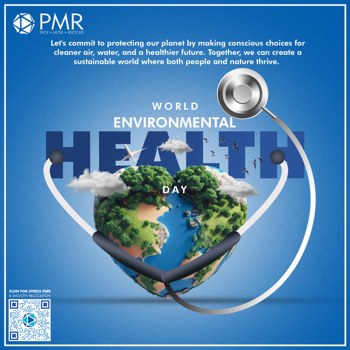 On this World Environmental Health Day, we come together to celebrate our collective responsibility in safeguarding the planet.
Let’s continue making conscious choices today, for a thriving world tomorrow.
#pmr #pmrelocations #globalmobility #globalmovers #relocation