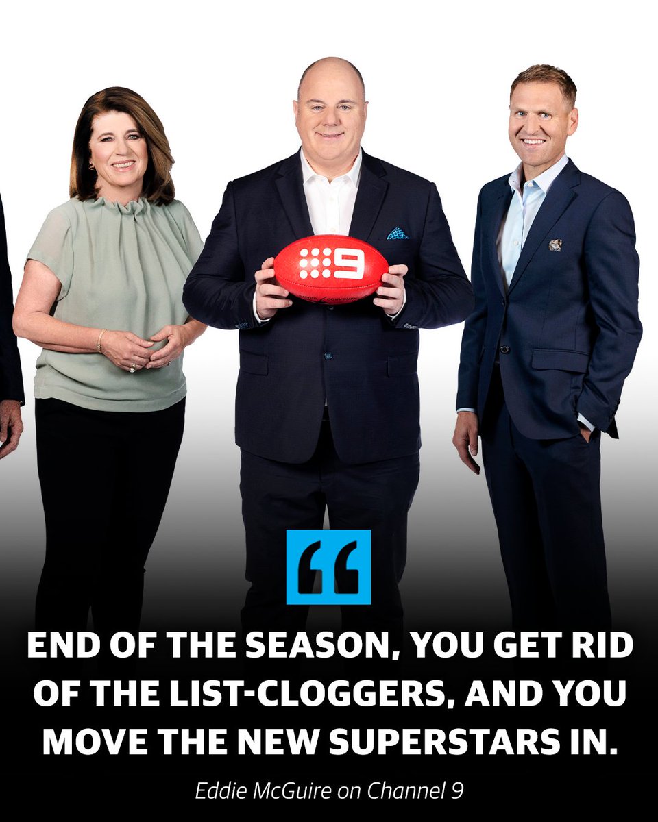 Eddie McGuire didn't miss when talking about the upcoming changes to Footy Classified.

<a href="/GullanScott/">Scott Gullan</a> dives deep into the carnage at Channel 9.

MEDIA STREET 👉 bit.ly/3Bkaiq3
