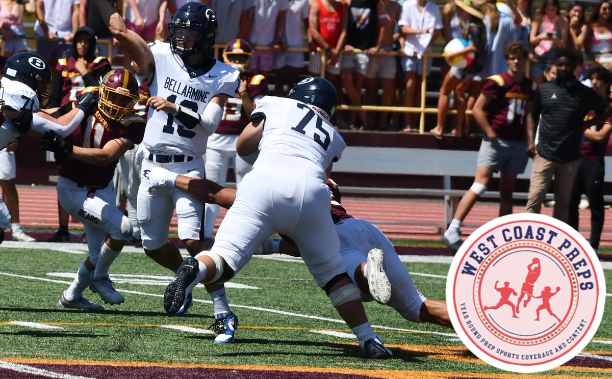 Bellarmine's Connor Johnstone is an enforcer on the offensive line. 

He said his two strengths as a football player is his attention to his technique and his coachability, which has taken him far in his time at Bellarmine. 

Read more about tomorrow at WestCoastPreps.com