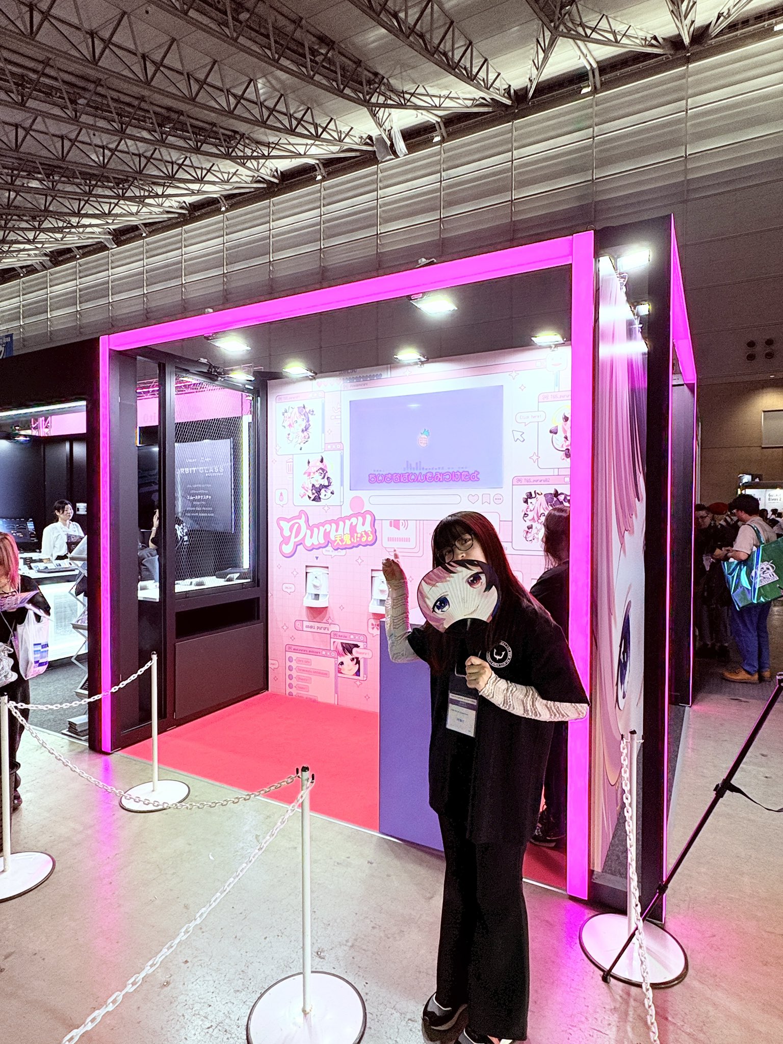 TGS2023 Twitchブース ブランケット F6CXMQCbUAARW37.jpg