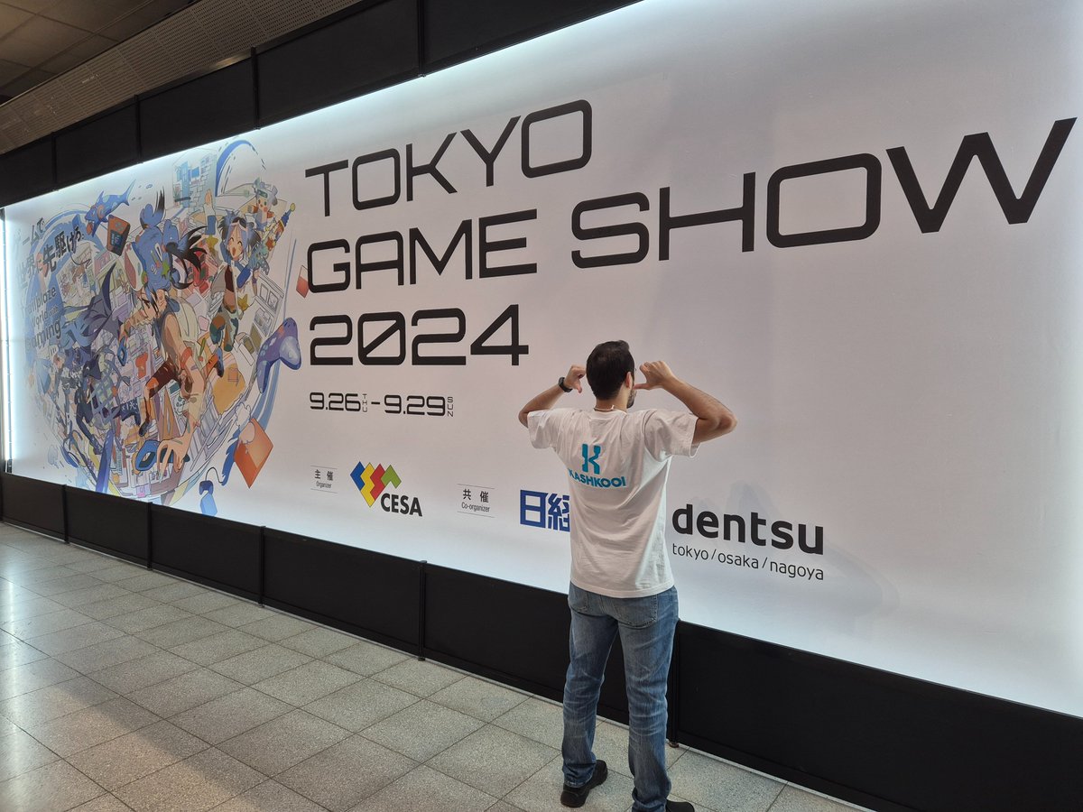 KashkoolGames's tweet photo. Tokyo here we are! 

Thanks to @abudhabi_gaming We are in #TGS2024 for the second time! 😍

Visit us in the Abu Dhabi Gaming booth!

#東京ゲームショウ
#ゲームで世界に先駆けろ https://t.co/wzCz3IulNz