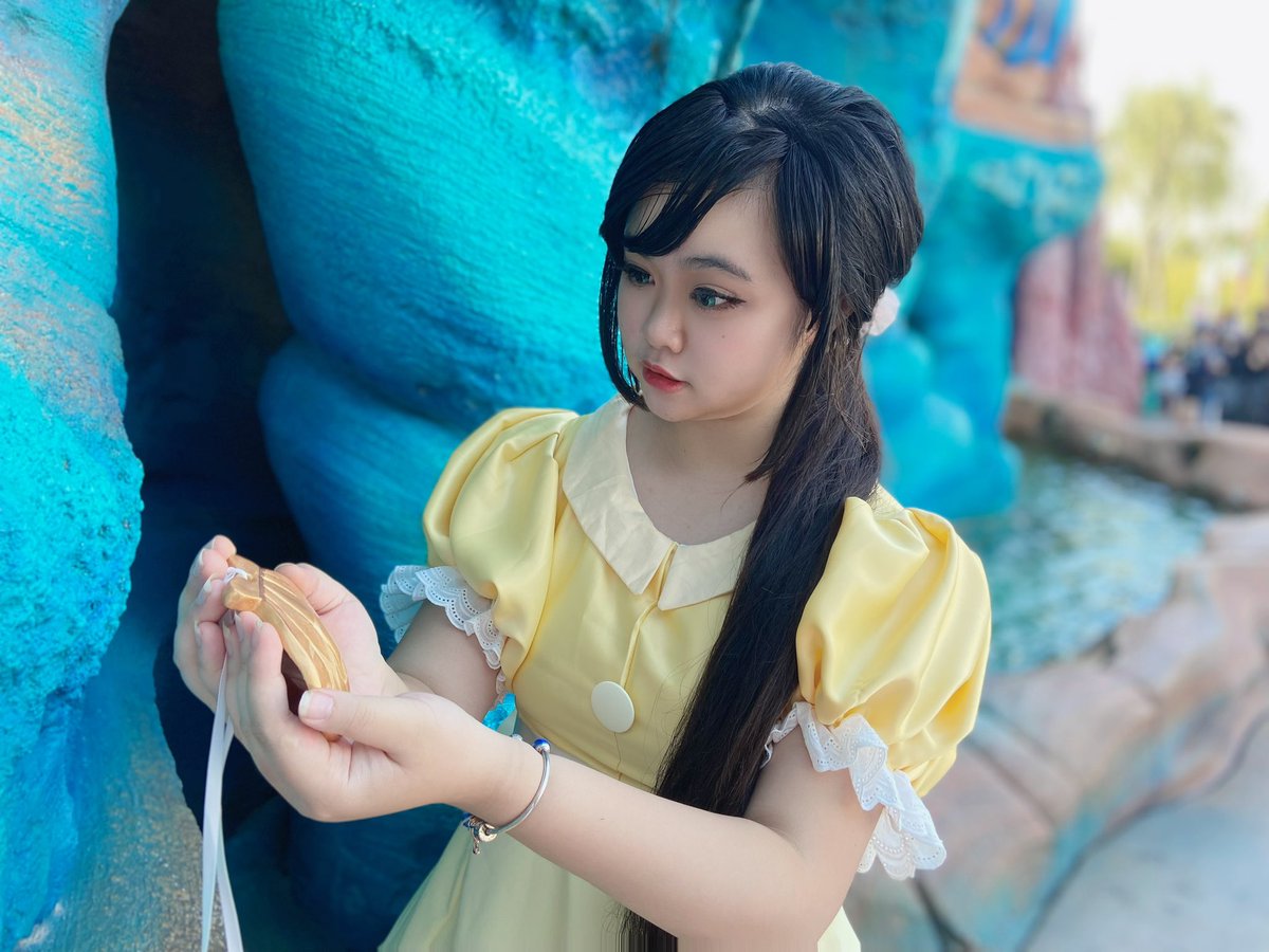 Dハロ　リトルマーメイド2 アリエル　娘　メロディ　風　コスプレ　ウィッグ Dハロ リトルマーメイド2 アリエル 娘 メロディ 風 コスプレ