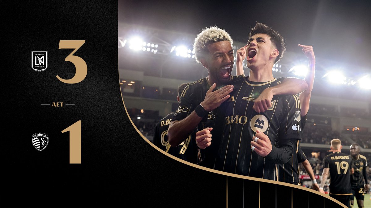WE WON THE CUP 🏆

#LAFC | @OpenCup