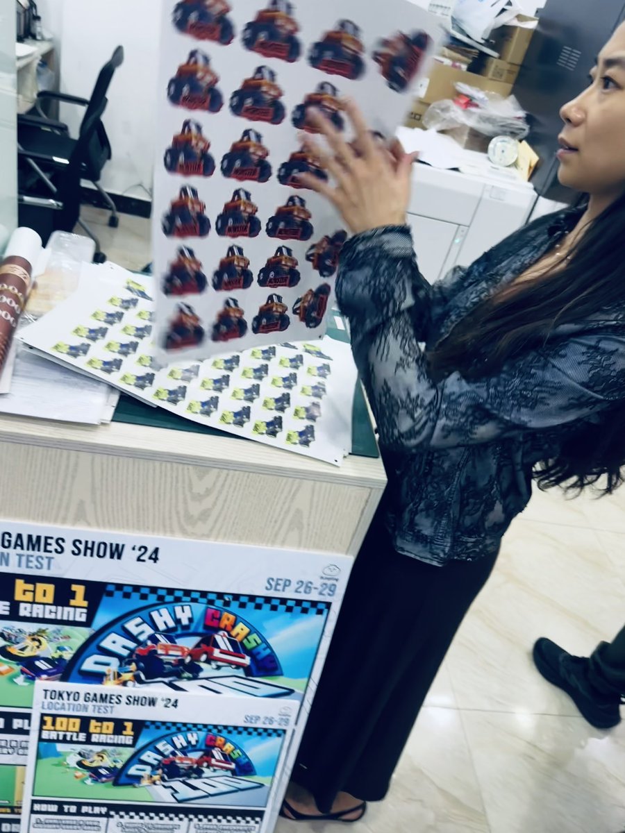 Dumpling @ TGS2024 🚗💥💯 tweet media