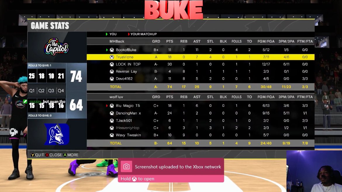 TrueVL0ne's tweet image. Ggs to these teams as @MHProam wins @HOFLeague2K middayski

🪄: @buke_11 
🎯: @TrueVL0ne 
🎯🎯🎯: @ONMYT0P 
🦍: @ReverseLay 
🐴:@300Devo 

@youFamousEnough @RiskTakersGC @FTClan2K
