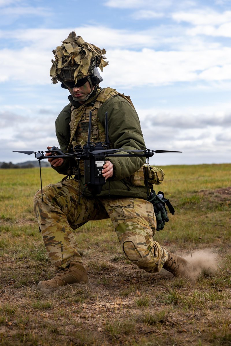 AustralianArmy's tweet photo. The Land Autonomous Systems &amp; Teaming–Demonstration (LAST-D) showcased a range of developing technologies from Defence and defence industry. 

ℹ️ LAST-D was the first exercise for 1st Armoured Regiment as Army’s dedicated experimentation unit. 

📸 CPL Michael Currie https://t.co/VwSmQ0hoBg