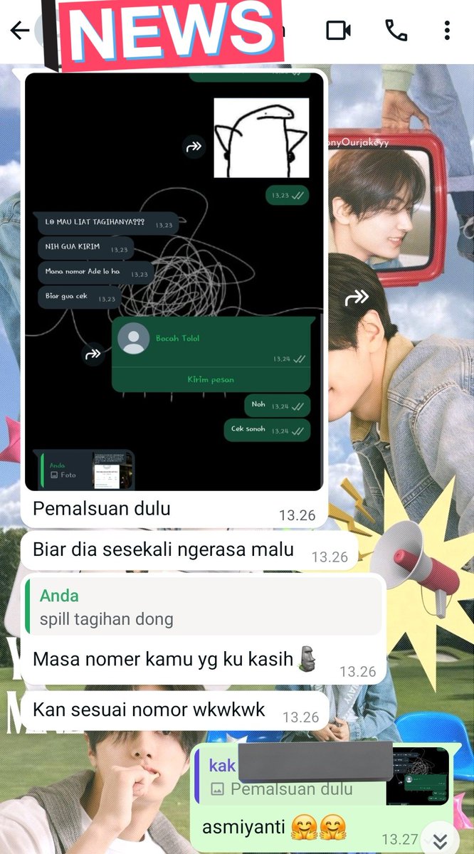NA05RIII's tweet photo. lanjutannya ges wkkwkwkwk, kating ku chat penipu ini 😂😂 https://t.co/DQIX5kNRus