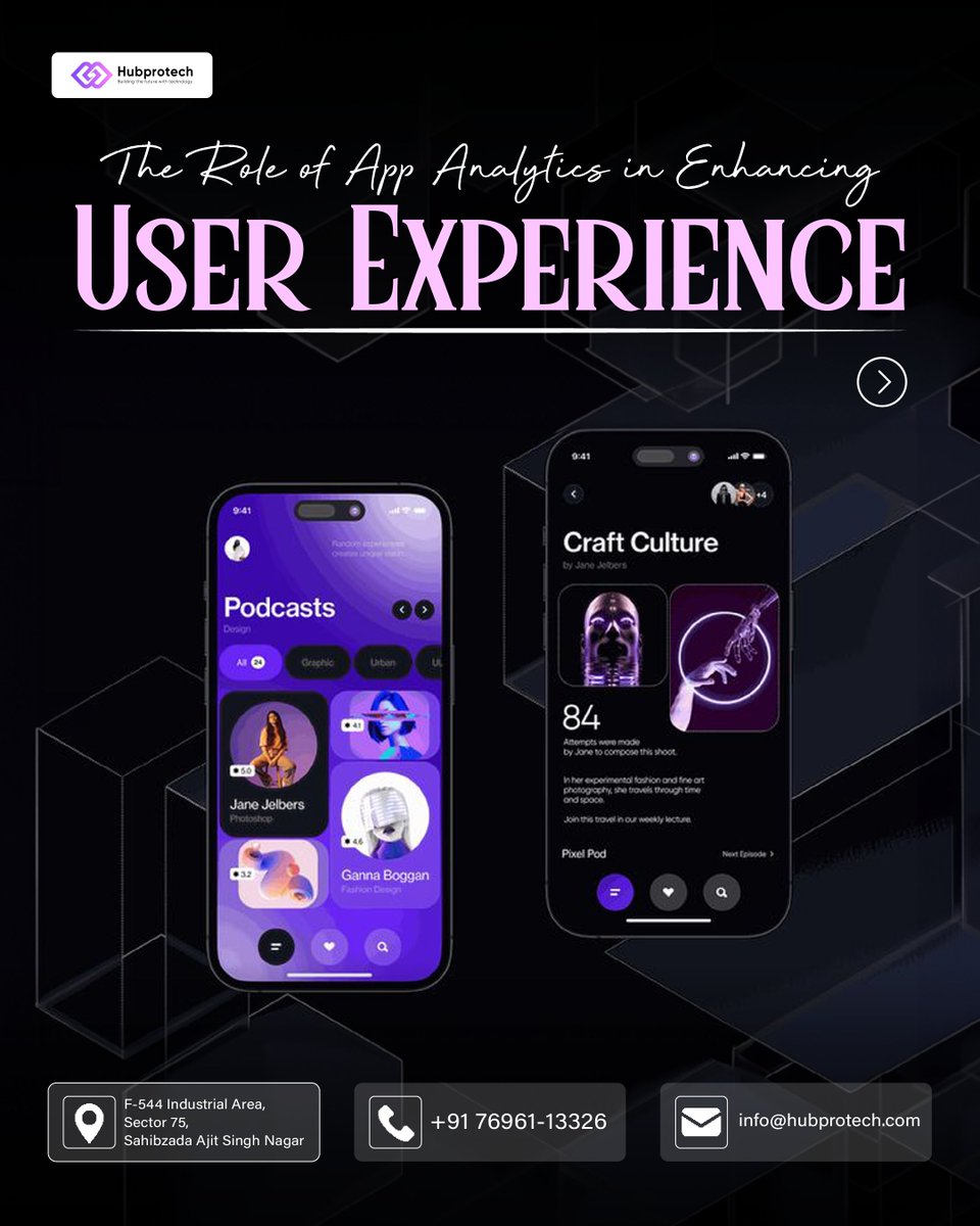 hubprotech's tweet photo. Use the power of #AppAnalytics to upgrade your #UserExperience! By understanding #UserBehavior, we can tailor every interaction to meet their needs, making your #App not just functional, but exceptional.
.
Hubprotech #Apps #AppDevelopment #AppDesign #IPL2025 #BigBillionDaysLeaked https://t.co/NVYuzausZ2