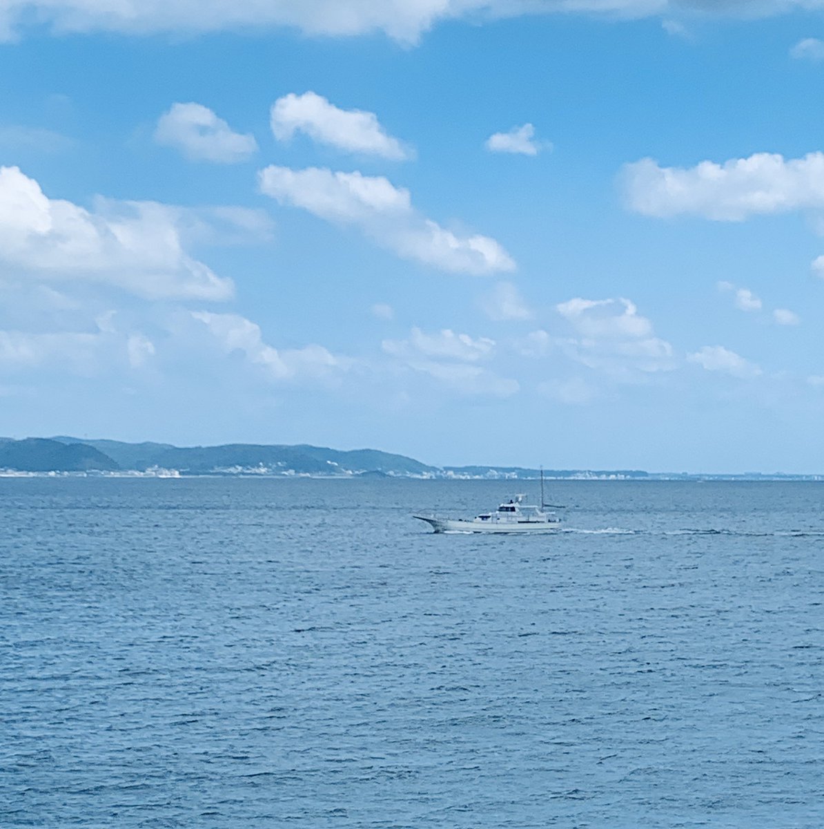 牧野伊三夫の本を片手に
江ノ島の防波堤で
カレーパンを食べました
秋の海