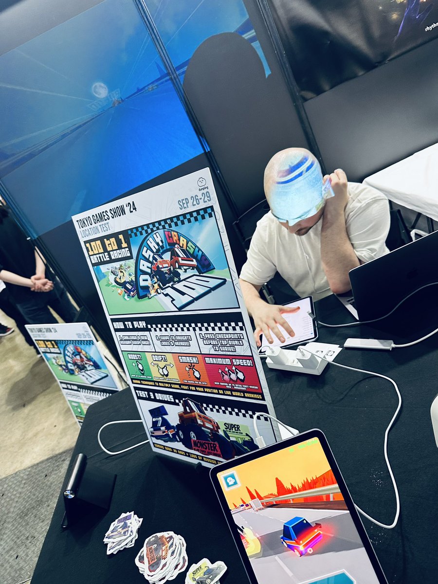 Dumpling @ TGS2024 🚗💥💯 tweet media