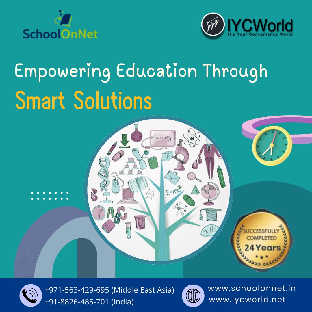 schoolonnet's tweet image. &quot;SchoolOnNet: Your education partner in smart classroom technology. Transformative learning made simple.&quot;
📷Contact us today: +91-8826-485-701 (India), +971-563-429-695 (Middle East)
📷Visit us: schoolonnet.in
#erpsoftware #schoolerp #erpschoolsoftware #schoolstaff