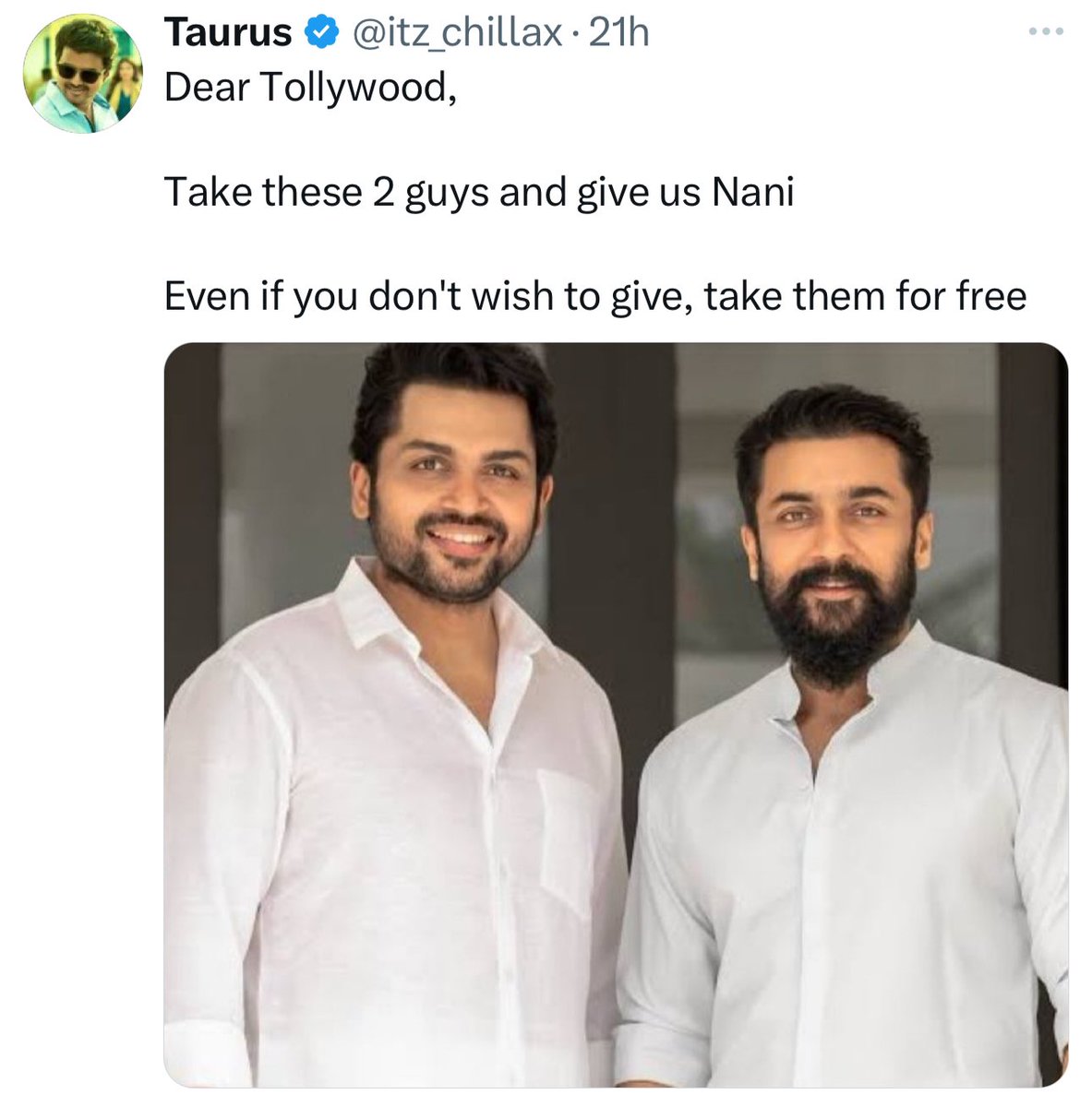mdeepakr16's tweet photo. @Shijo2255 @Cat__offi 😁😁😁 dei potta malayalathan u do that to ur Mollywood actors don’t come to our zone da myre https://t.co/VXZG3mVZqF