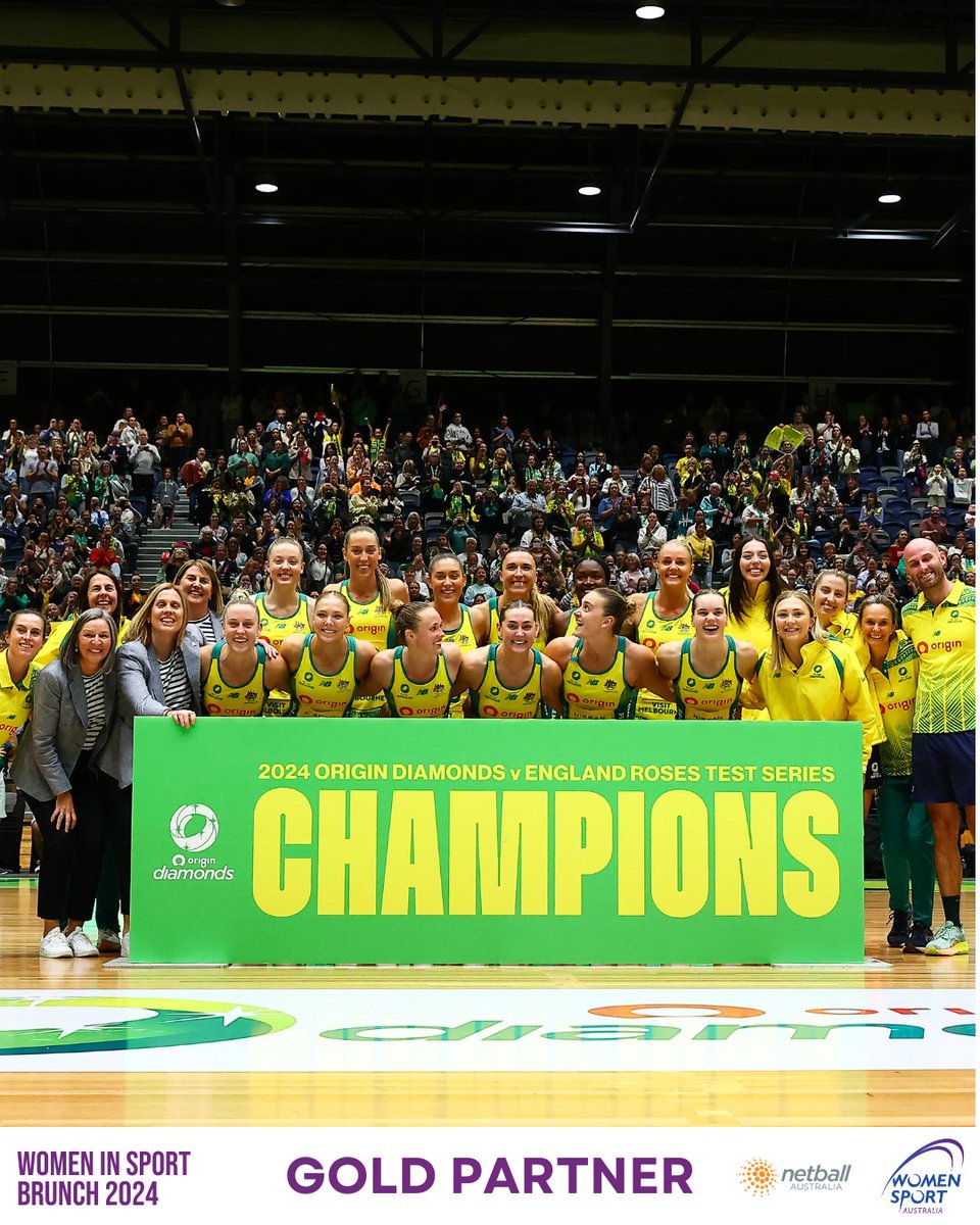 Thank you to <a href="/NetballAust/">Netball Australia</a> for their support of the Women in Sport Brunch 2024! 

Tickets on sale now at wsa.tidyhq.com/public/schedul…