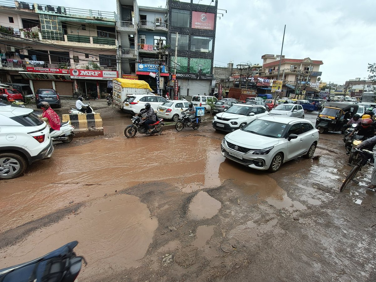 <a href="/narendramodi/">Narendra Modi</a> I am very sure someone is not giving right feedback to <a href="/narendramodi_in/">narendramodi_in</a> and he is comoletely unaware of ground reality.

<a href="/Rao_InderjitS/">Rao Inderjit Singh</a> <a href="/DrSatishPoonia/">Satish Poonia</a> <a href="/BJP4Haryana/">Haryana BJP</a> <a href="/ramanmalik/">Raman Malik🇮🇳 (मोदी का परिवार)</a> you all are equally responsible for cheating Gurugram Haryana people.. !