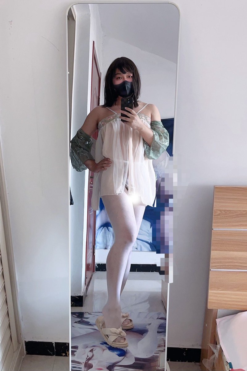thiu654's tweet photo. 臭美一下～
#伪娘 #CD #男娘 #白丝 https://t.co/XMYNRScuWz