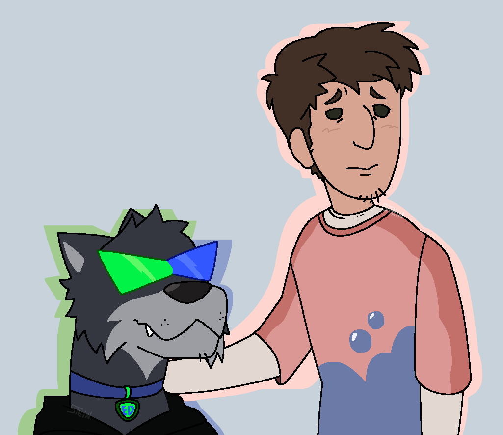 HHACKEROID's tweet photo. Sumthn sumthn ZOINKS
Droid n Pezzy as Scooby n Shaggy :)

#pezzyfanart #droidfanart #frouseart

(Untag in replies!) https://t.co/5vjc4IxM6l