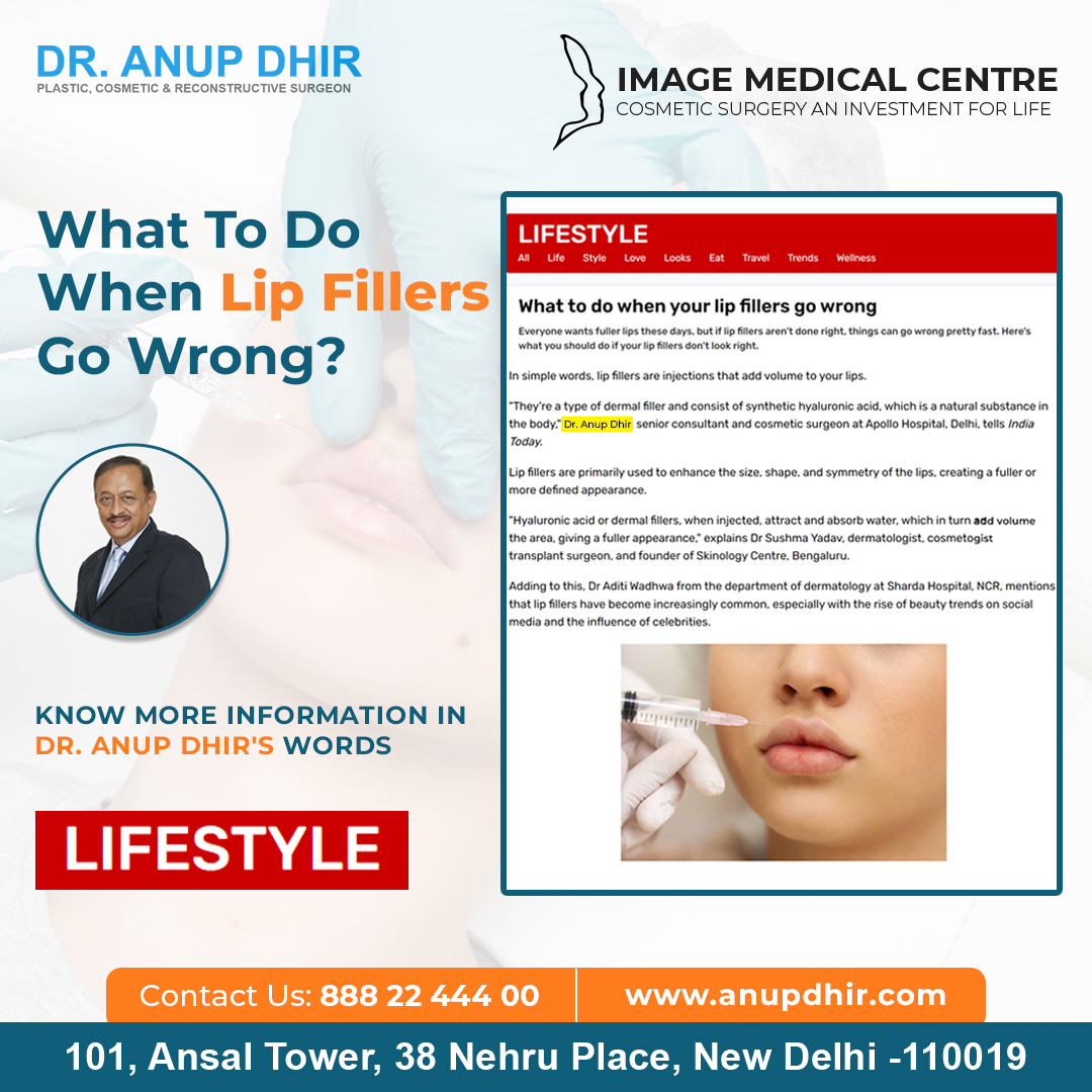 DrAnupDhir's tweet photo. Dr. Anup Dhir explains what to do if lip fillers don’t give the desired results. Get expert advice from one of the best in the field

Learn more: https://t.co/h6QKVvNcSt

#DrAnupDhir #BestPlasticAndCosmeticSurgeon
#PR #Lifestyle #IndiaToday #Dermat #LipFiller #CosmeticSurgery https://t.co/eZOSJI7Xbt