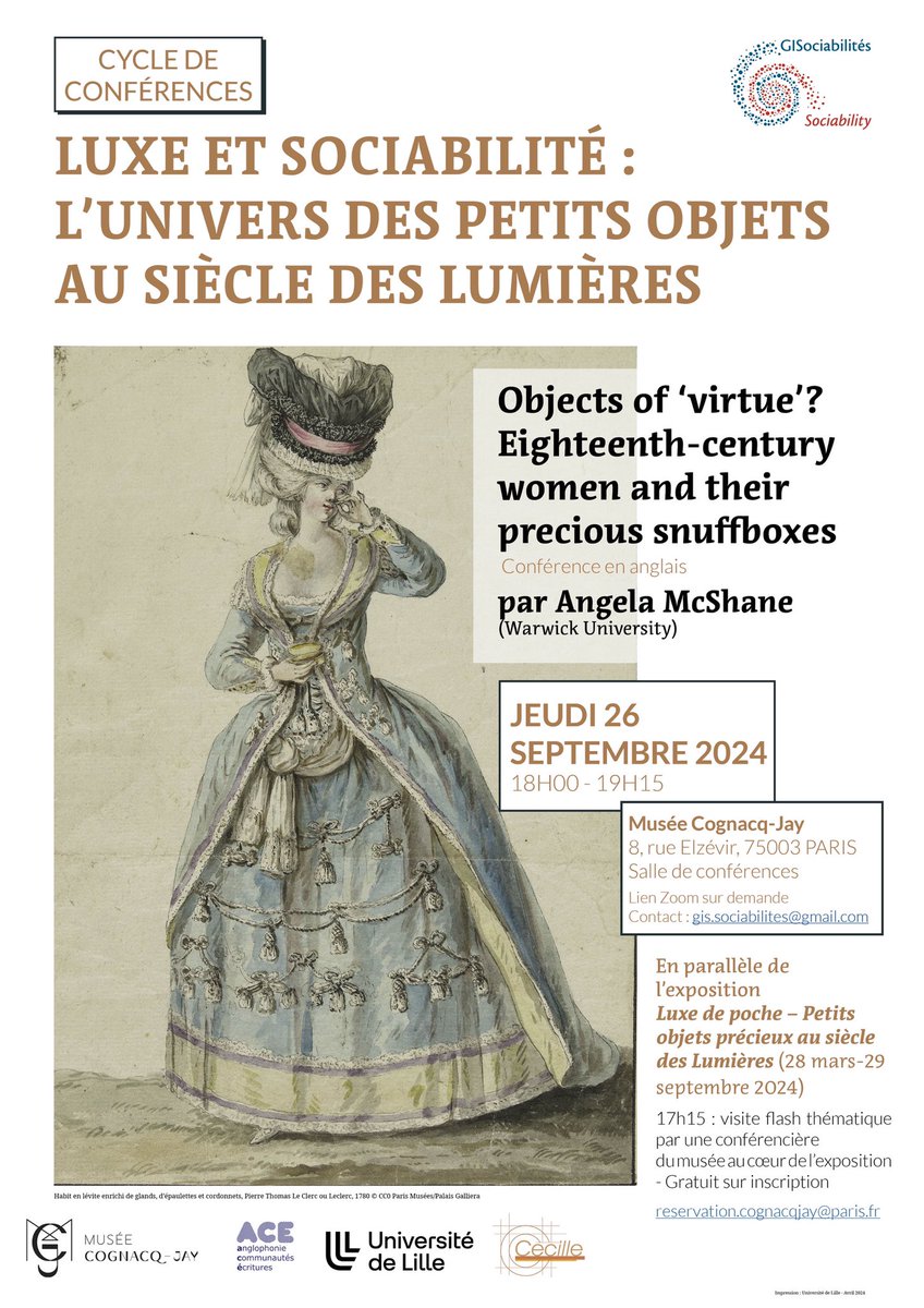 It’s today at 6 pm in Paris and via Zoom! You can still register to attend <a href="/museecognacqjay/">Musée Cognacq-Jay</a>